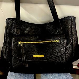 Liz Claiborne black shoulder purse